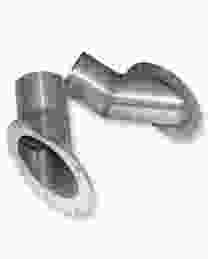 4" Side Port Exhaust Tips With Internal Flaps (Pair)